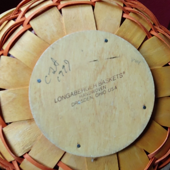 Longaberger Pumpkin Basket - Picture 8 of 8